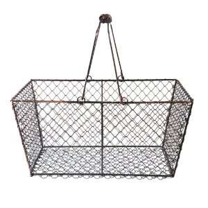  Large Metal Grid Basket Tray