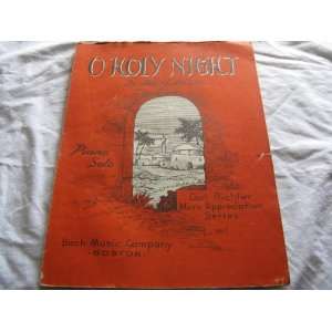  - 116975794_1951-sheet-music-folder-448-sheet-music-o-holy-night-