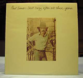 Vintage Paul Simon LP Still Crazy After All These Years  