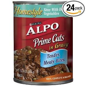 Purina Alpo Prime Cuts Beef Stew Canned Dog Food, 13.20 Ounce (Pack of 