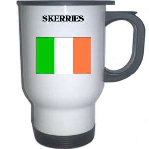  Ireland   SKERRIES White Stainless Steel Mug Everything 