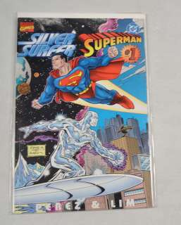 Silver Surfer Superman 1 GN DC Marvel 1997 NM  