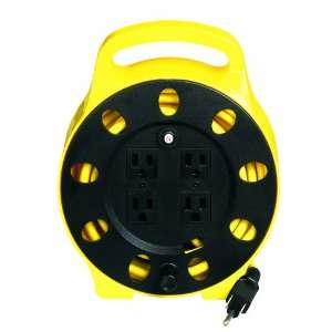  Voltec 07 00173 16/3 SJT 4 Outlet Cord Reel, 20 Foot 