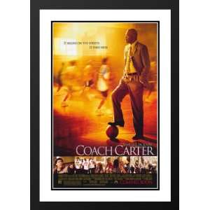  Coach Carter Framed and Double Matted 20x26 Movie Poster 