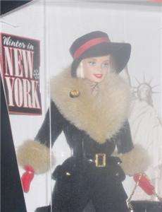   IN BOX City Seasons WINTER IN NEW YORK Barbie Beautiful Fashion  