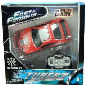   & Furious Tunerz Red Mazda RX7 1:24 Scale R/C 7 Car: Toys & Games