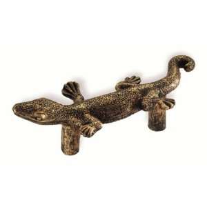  Siro Designs Gecko Pull (SD100172)   Antique Brass: Home 