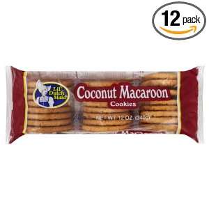 Little Dutch Maid Coconut Macaroon, 12 Ounce (Pack of 12)  