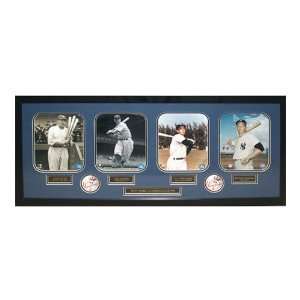   Yankees Legends Framed Dynasty Collage Plaque Uns
