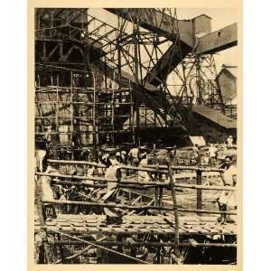  1944 Print India Tata Iron Steel Manufacture Construction 