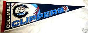 COLUMBUS CLIPPERS 1999 FULL SIZE PENNANT   RARE! VG!  