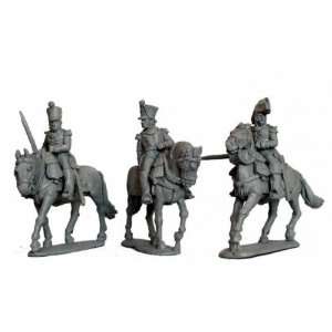    28mm Napoleonic French Mounted Infantry Colonels Toys & Games