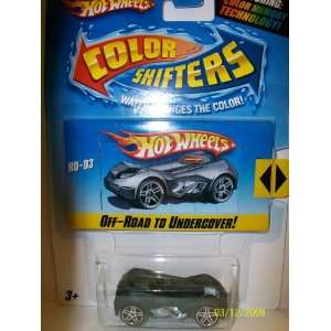  Hot Wheels Color Shifters RD 03 Green   Dark Gray Toys 