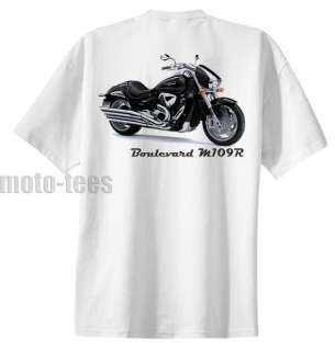 Suzuki Boulevard M109R tshirt Custom Motorcycle Shirt  
