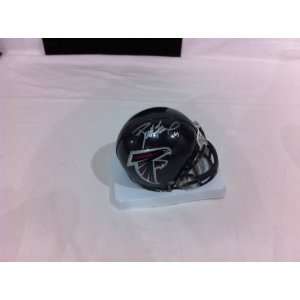   Hand Signed Autographed Atlanta Falcons Mini Helmet: Everything Else