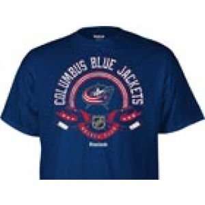  Columbus Blue Jackets NHL Main Attraction T Shirt: Sports 