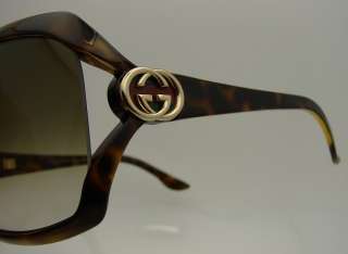 Authentic GUCCI Tortoise Sunglasses 3110   CMF *NEW*  