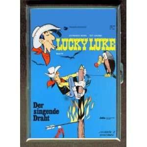 LUCKY LUKE COMIC BOOK 18 ID Holder, Cigarette Case or Wallet MADE IN 