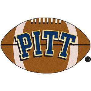  Fanmats Pittsburgh Panthers Football Shaped Mats: Sports 