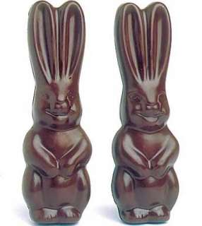 Chocolate Mold Big Eared Rabbit. 2 pc. Front & Back 802985331663 