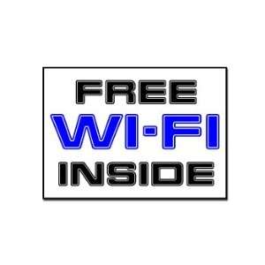 Free Wi Fi Inside   Business Sign   Car, Truck, Notebook, Vinyl Decal 
