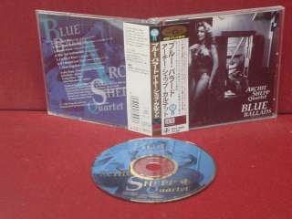 BLUE BALLADS ARCHIE SHEPP 3600 YEN 24K GOLD JAPAN CD  