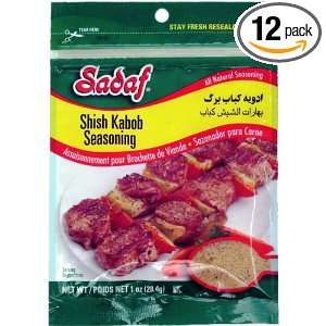 Sadaf Shish Kabob Seasoning, 1 Ounce Grocery & Gourmet Food