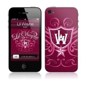   protector iPhone 4/4S Lil Wayne   Script Cell Phones & Accessories