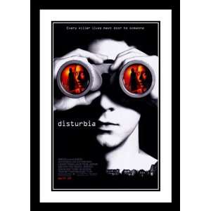  Disturbia Framed and Double Matted 20x26 Movie Poster Shia LaBeouf 