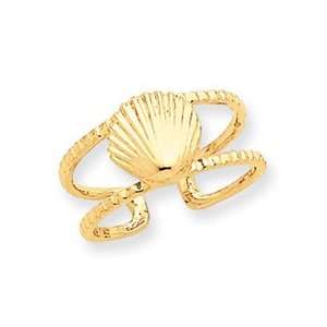  14k Sea Shell Toe Ring   JewelryWeb Jewelry