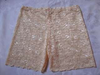 New Ladies Sexy Stretch Lace Tights Boy Shorts XS/S  