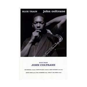 John Coltrane Blue Train   Poster