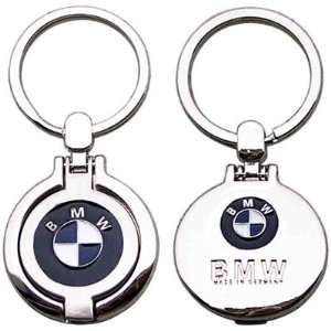  BMW Metal Key Chain Logo Keyring Chrome: Sports & Outdoors