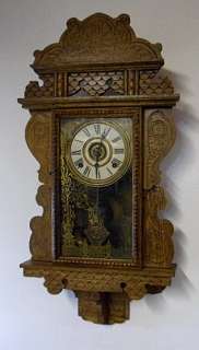 Sessions Hanging 8 Day Parlor Clock NO RESERVE!  