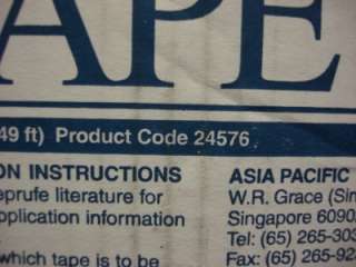 FOR SALE IS 1 PREPRUFE TAPE LT CONCRETE AND ROOF WATER SEALING TAPE.