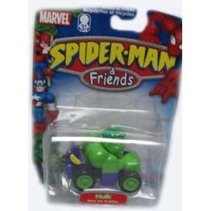  Spider Man & Friends Hulk Race Car Buddy: Toys & Games