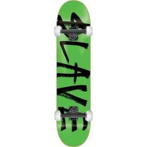  Slave Corporate Complete Skateboard   7.87 Green w/Mini 