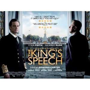 The Kings Speech Poster Movie UK 30 x 40 Inches   77cm x 102cm Colin 