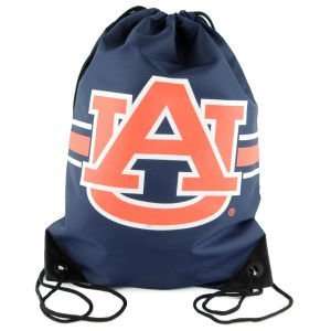 Auburn Tigers Team Stripe Drawstring Backpack NCAA:  Sports 