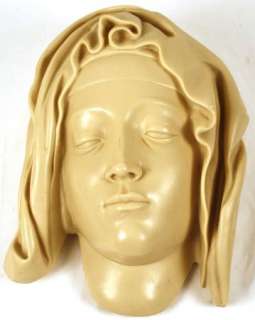 Vintage Vatican Collection Pieta Virgin Mary Marble Bust (1207S1 