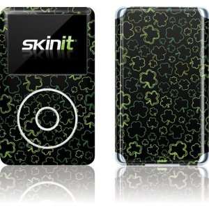  Skinit Clover Doodles   Black Vinyl Skin for iPod Classic 