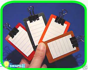 Mini Clipboard Scout SWAPS Girl Craft Kit   Swaps4Less  