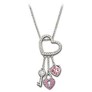 Swarovski Key to My Heart Pendant Jewelry