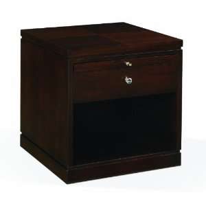 Hammary Furniture Cubics Drawer End Table   188 915:  Home 