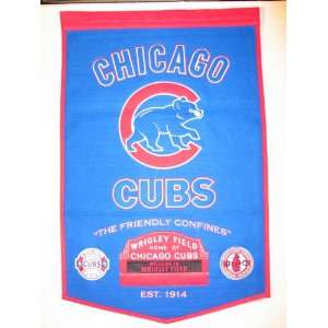  Chicago Cubs  MLB World Series Banner: Sports & Outdoors
