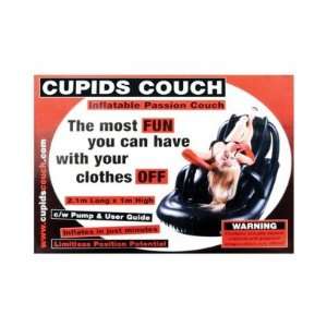 Cupids couch w/electric pump black
