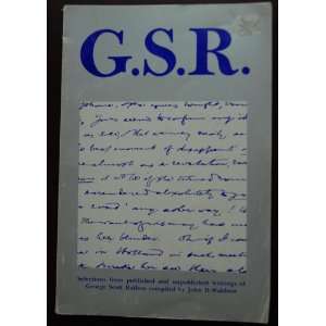   Writings of George Scott Railton Compiled By John D. Waldron Books
