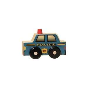  Police Scoots Wooden Car Toys & Games