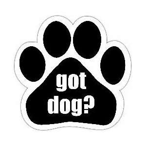  Got Dog? Car Magnet Paw Print: Everything Else