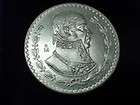 1958 1 Peso Silver Coin from Mexico Morelos Series KM#459 